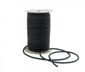 microscopisch Tegenwerken kwaliteit zwart Elastiek 8mm - Rol 100 meter - elastiek-online