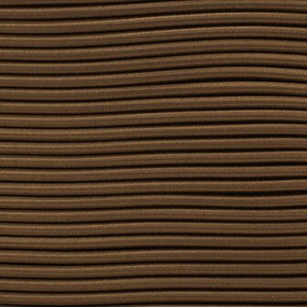 50 meter Elastisch Touw - 3mm - Donkerbruin - Op rol
