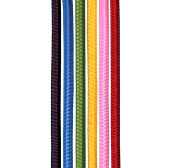 100 meter Elastisch Touw - 4 mm - Blauw - elastiek op rol