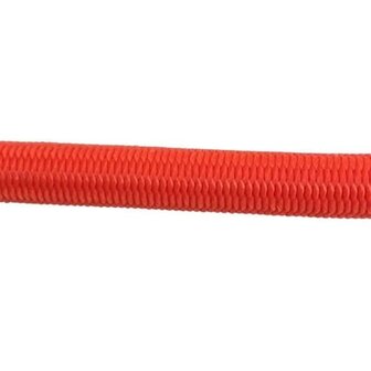 100 meter Elastisch Touw - 4 mm - Oranje - elastiek op rol