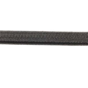 100 meter Elastisch Touw - 4 mm - Zwart - elastiek op rol