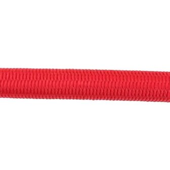 100 meter Elastisch Touw - 3 mm - Rood - elastiek op rol