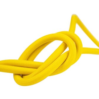 4 mm Elastisch Touw &ndash; Geel &ndash; 100 Meter op Rol