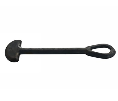 Fjong spanrubber zwart 185mm - EPDM - 1 Lus