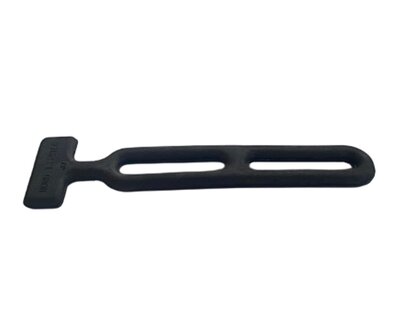 Verstelbare spanrubber 190mm  &ndash; Zwart &ndash; 2 Lussen&nbsp;