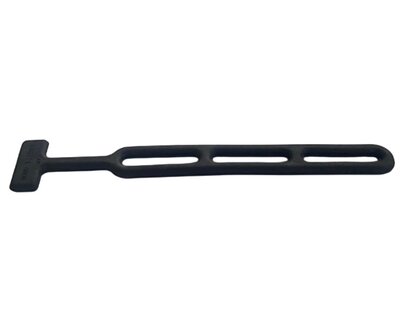 Verstelbare spanrubber 285mm &ndash; Zwart &ndash; 3 Lussen