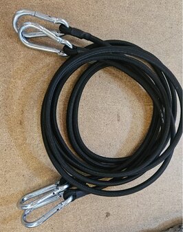 Snelbinder op maat gemaakt -  inclusief haken