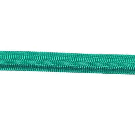 100 meter Elastisch Touw - 4 mm - Groen - elastiek op rol