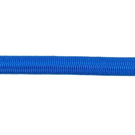 100 meter Elastisch Touw - 4 mm - Blauw - elastiek op rol