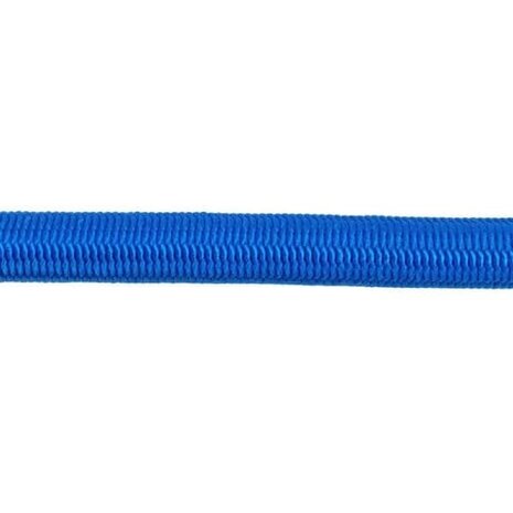 100 meter Elastisch Touw - 4 mm - Blauw - elastiek op rol