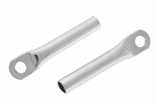 Snelbinder op maat  - metalen uiteinde met oog