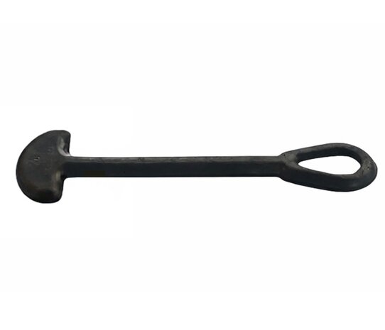 Fjong spanrubber zwart 185mm - EPDM - 1 Lus