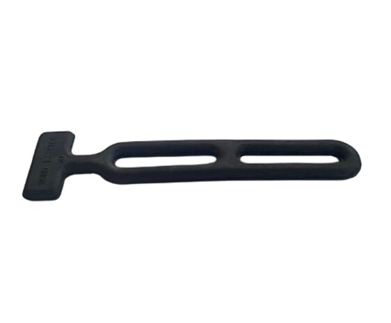 Verstelbare spanrubber 190mm  &ndash; Zwart &ndash; 2 Lussen&nbsp;