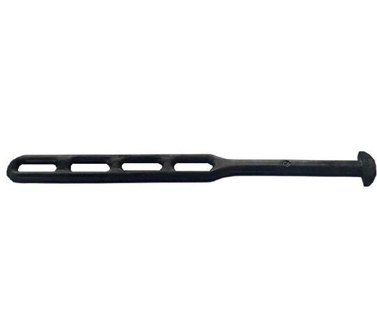 Verstelbare spanrubber 272mm &ndash; Zwart &ndash; 4 Lussen