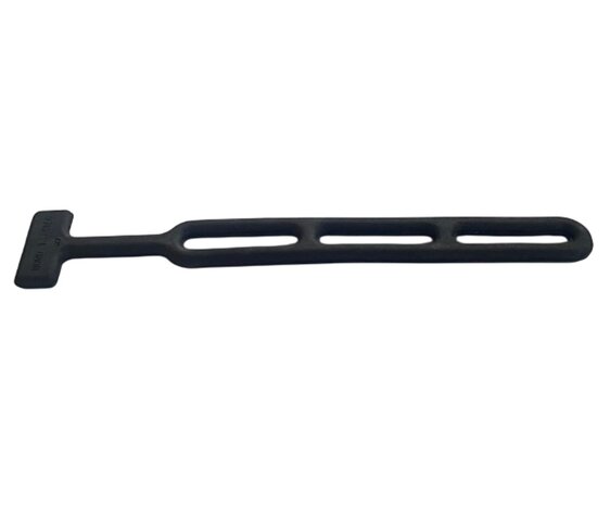 Verstelbare spanrubber 285mm &ndash; Zwart &ndash; 3 Lussen