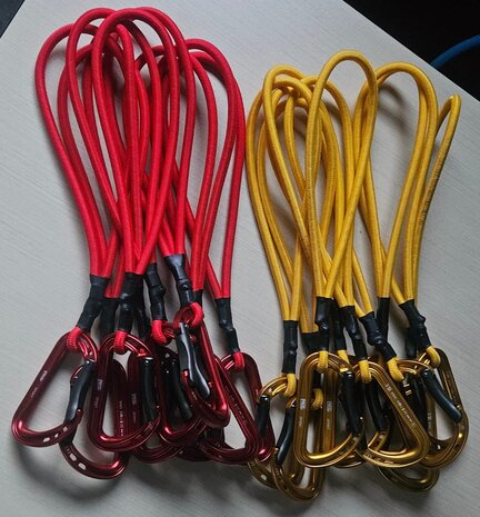 Snelbinder op maat gemaakt -  inclusief haken