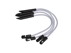 Dekzeil elastieken - 4 stuks -  30 cm