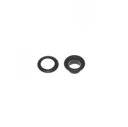 Zeiloog 8mm - Nestel - Gegalvaniseerd - Zwart - 10 stuks