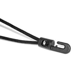 Lus met kunststof haak - 35cm - Zwart