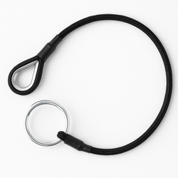 Elastiek op maat  - ring / oog