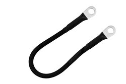 Snelbinder op maat  - metalen uiteinde met oog