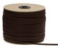 3mm Elastisch Touw - Donkerbruin - 50 meter op rol