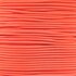 3mm Elastisch Touw - Neon oranje - 50 meter op rol