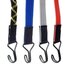 Snelbinder met dubbele haken - 80cm - Blauw