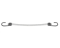 Snelbinder - 28cm - Met haken - Wit