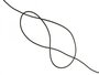 100 meter Elastisch Touw – 2 mm – Zwart – Elastiek op Rol